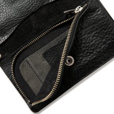 画像8: CALEE  SILVER STAR CONCHO LEATHER LONG WALLET (8)