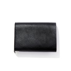 画像2: CALEE  SILVER STAR CONCHO FLAP LEATHER HALF WALLET (2)