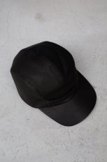 画像3: OLD JOE   PATINA DEERSKIN FRONT BELTED WORK CAP (3)