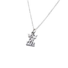 画像1: RATS  NECKLACE WAY OF LIFE SILVER (1)