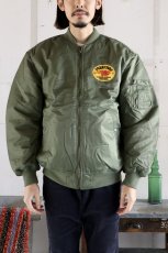 画像19: PORKCHOP GARAGE SUPPLY  FIRE UP MA-1 JACKET (19)