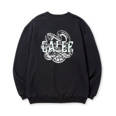 画像2: CALEE  SNAKE LOGO CREW NECK SW (2)