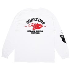 画像2: PORKCHOP GARAGE SUPPLY  FIRE UP L/S TEE (2)