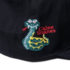 画像5: CALEE  EMBROIDERY ORIENTAL SNAKE LOGO BASEBALL CAP (5)