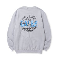 画像4: CALEE  SNAKE LOGO CREW NECK SW (4)