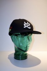 画像7: CALEE  EMBROIDERY ORIENTAL SNAKE LOGO BASEBALL CAP (7)