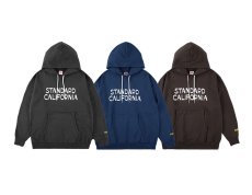 画像1: STANDARD CALIFORNIA  JEFF FOR SD LOGO HOOD SWEAT (1)