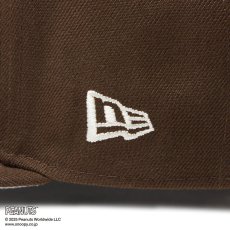 画像9: NEW ERA  59FIFTY PEANUTS ピーナッツ スヌーピー ウッドストック ピンズ ウォルナット (9)