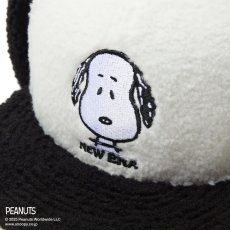 画像10: NEW ERA  59FIFTY Dog Ear ドッグイヤー PEANUTS ピーナッツ スヌーピー ホワイト ブラックバイザー (10)