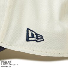 画像10: NEW ERA  【ゴルフ】 9FORTY A-Frame On Par PEANUTS ピーナッツ ボックスロゴ クローム ネイビーバイザー (10)