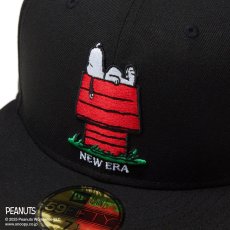 画像2: NEW ERA  59FIFTY PEANUTS ピーナッツ スヌーピー ウッドストック ピンズ ブラック (2)