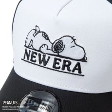 画像2: NEW ERA  9FORTY A-Frame PEANUTS ピーナッツ スヌーピー ホワイト/ブラック (2)