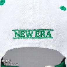 画像9: NEW ERA  9THIRTY PEANUTS ピーナッツ ロゴ ホワイト ケリーグリーンバイザー (9)