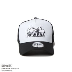 画像3: NEW ERA  9FORTY A-Frame PEANUTS ピーナッツ スヌーピー ホワイト/ブラック (3)