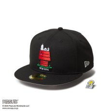 画像5: NEW ERA  59FIFTY PEANUTS ピーナッツ スヌーピー ウッドストック ピンズ ブラック (5)