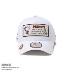 画像5: NEW ERA  【ゴルフ】 9FORTY A-Frame On Par PEANUTS ピーナッツ フロントパッチ ホワイト (5)