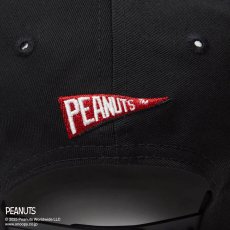 画像12: NEW ERA  【ゴルフ】 9FORTY A-Frame On Par PEANUTS ピーナッツ フロントパッチ ブラック (12)