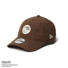 画像1: NEW ERA  9THIRTY PEANUTS ピーナッツ スヌーピー ヘザーウォルナット (1)