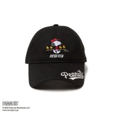 画像4: NEW ERA  【ゴルフ】 9TWENTY ロングバイザー PEANUTS ピーナッツ バイザーロゴ ブラック (4)