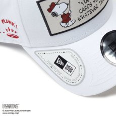 画像3: NEW ERA  【ゴルフ】 9FORTY A-Frame On Par PEANUTS ピーナッツ フロントパッチ ホワイト (3)