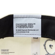 画像14: NEW ERA  【ゴルフ】 9FORTY A-Frame On Par PEANUTS ピーナッツ ボックスロゴ クローム ネイビーバイザー (14)