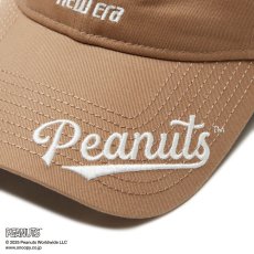 画像3: NEW ERA  【ゴルフ】 9TWENTY ロングバイザー PEANUTS ピーナッツ バイザーロゴ カーキ (3)