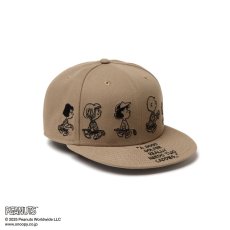 画像2: NEW ERA  【ゴルフ】 9FIFTY PEANUTS ピーナッツ メッセージ ブリティッシュカーキ (2)