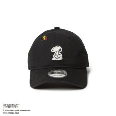 画像3: NEW ERA  9TWENTY PEANUTS ピーナッツ スヌーピー ウッドストック フェルトパッチ ブラック (3)