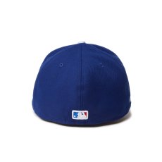 画像4: NEW ERA  59FIFTY MLB Old English ロサンゼルス・ドジャース ダークロイヤル (4)