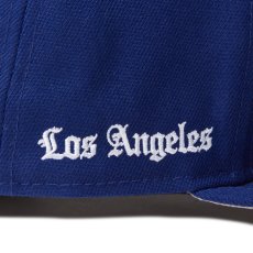 画像8: NEW ERA  59FIFTY MLB Old English ロサンゼルス・ドジャース ダークロイヤル (8)