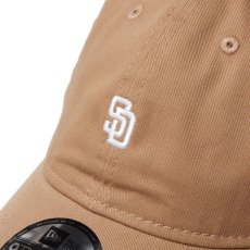 画像6: NEW ERA  9TWENTY MLB Buckle サンディエゴ・パドレス ミニロゴ カーキ (6)