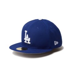 画像3: NEW ERA  59FIFTY MLB Old English ロサンゼルス・ドジャース ダークロイヤル (3)