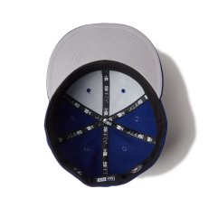 画像5: NEW ERA  59FIFTY MLB Old English ロサンゼルス・ドジャース ダークロイヤル (5)