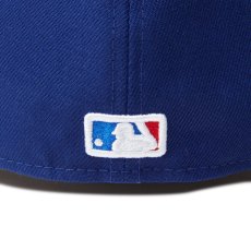 画像9: NEW ERA  59FIFTY MLB Old English ロサンゼルス・ドジャース ダークロイヤル (9)