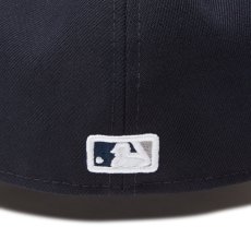 画像9: NEW ERA  59FIFTY MLB Old English ニューヨーク・ヤンキース ネイビー (9)