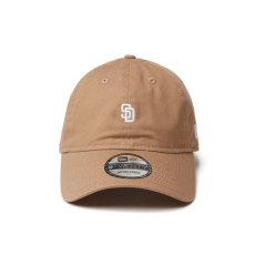 画像7: NEW ERA  9TWENTY MLB Buckle サンディエゴ・パドレス ミニロゴ カーキ (7)