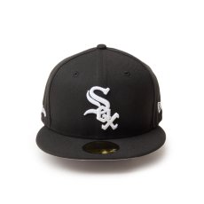 画像2: NEW ERA  59FIFTY MLB Old English シカゴ・ホワイトソックス ブラック (2)