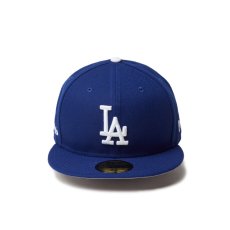 画像2: NEW ERA  59FIFTY MLB Old English ロサンゼルス・ドジャース ダークロイヤル (2)