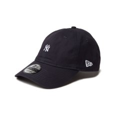 画像1: NEW ERA  9TWENTY MLB Buckle ニューヨーク・ヤンキース ミニロゴ ネイビー (1)