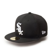 画像3: NEW ERA  59FIFTY MLB Old English シカゴ・ホワイトソックス ブラック (3)