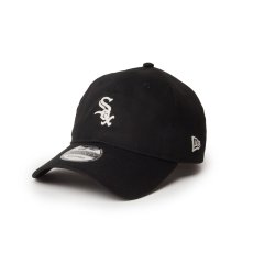 画像1: NEW ERA  9TWENTY MLB Chain Stitch シカゴ・ホワイトソックス ブラック (1)