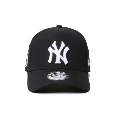 画像2: NEW ERA  9FORTY A-Frame MLB Black & White ニューヨーク・ヤンキース クーパーズタウン ブラック (2)