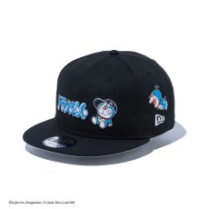 画像1: NEW ERA  9FIFTY ドラえもん オールオーバー ブラック (1)