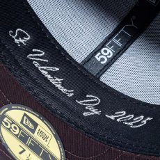 画像5: NEW ERA  59FIFTY St. Valentine's Day ニューヨーク・ヤンキース バーントウッド レイヤードバイザー (5)