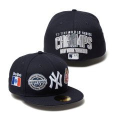 画像1: NEW ERA  59FIFTY MLB Allover ニューヨーク・ヤンキース ネイビー (1)