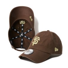 画像1: NEW ERA  カジュアルクラシック MLB Under Visor Logo サンフランシスコ・ジャイアンツ ウォルナット (1)