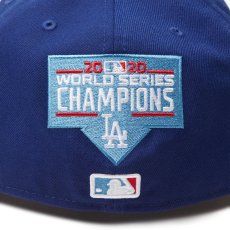 画像8: NEW ERA  59FIFTY MLB Allover ロサンゼルス・ドジャース ダークロイヤル (8)