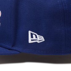 画像10: NEW ERA  59FIFTY MLB Allover ロサンゼルス・ドジャース ダークロイヤル (10)