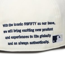 画像7: NEW ERA  59FIFTY MLB Cooperstown 2-Tone ニューヨーク・ヤンキース クローム/ネイビー (7)