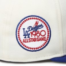 画像7: NEW ERA  59FIFTY MLB Cooperstown 2-Tone ロサンゼルス・ドジャース クローム/ダークロイヤル (7)